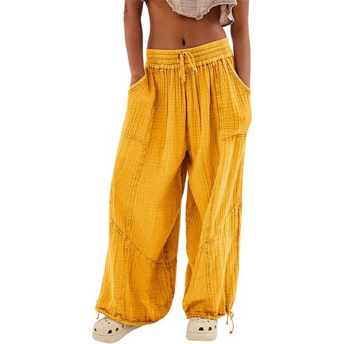 Freizeithose damen hohe taille - damen,