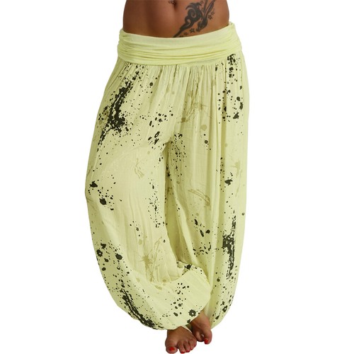 Hose harem farbklekse leicht - harem,