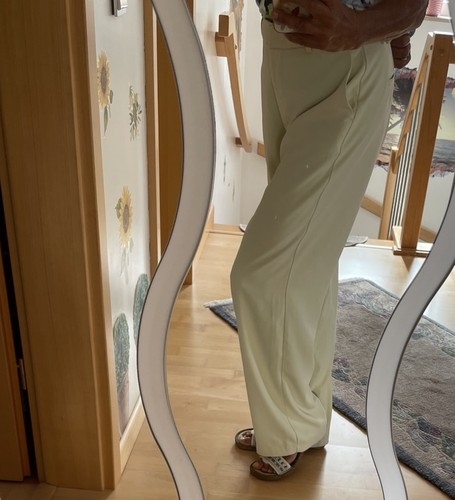 Amisu damenhose vanillegelb - amisu,