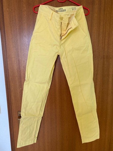 Levi chino hose - hose, gelb