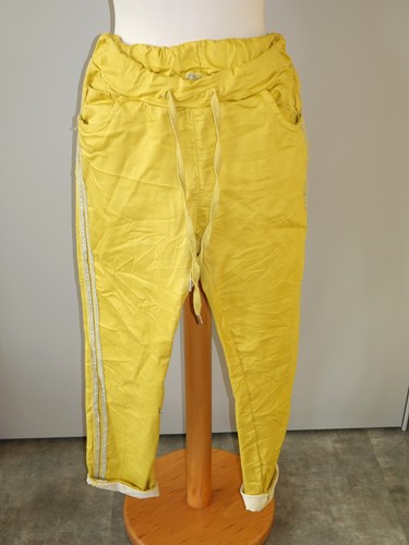 Schlupfhose doris line gelb - schlupfhose,