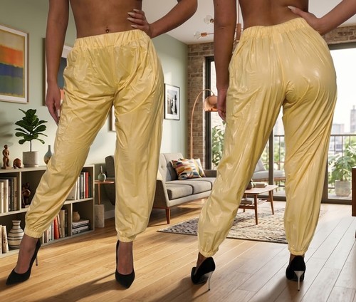 Pvc jogginghose schwitzhose - pvc,