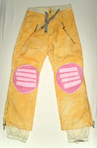 Skihose ski treme gelb - skihose,
