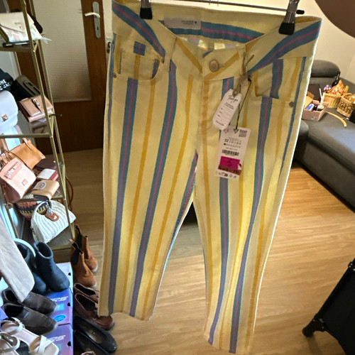 Zara damen hose gestreift - damen,