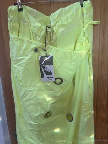 Baggy hose neon gelb - hose,